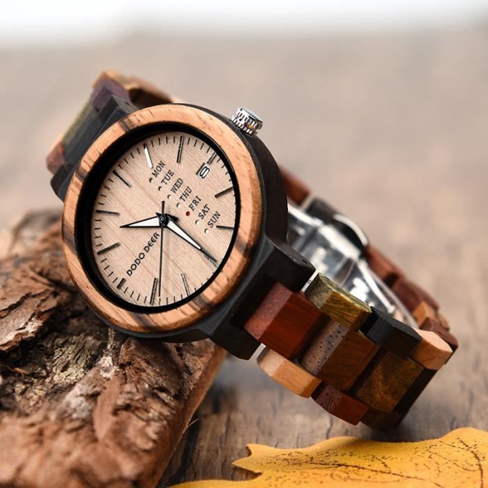 Montre en hotsell bois de qualité