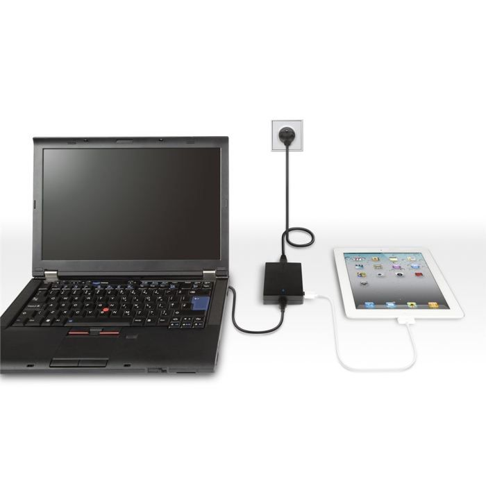 TARGUS Chargeur d'ordinateur portable, tablette et téléphone USB-C 100 W -  Noir - Achat/Vente TARGUS 772677