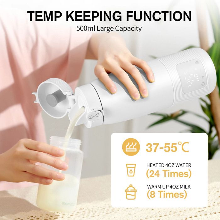 Chauffe Biberon Nomade 500ml – Chaufe Biberon Portable Batterie