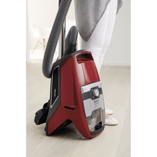 Aspirateur sans sac 1200W Miele Blizzard CX1 Cat & Dog 41KCE037CDN Rouge -  Mes electros