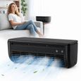 Mini Climatiseur Portable Pour Petites Pièces, brumisateur 6000mAh,Mural Sans Conduit Avec Télécommande Et Ventilateur - nior