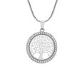 Pendentif en argent sterling 925 plaqu/é or jaune 14 carats tanzanite v/éritable 2,58 carats