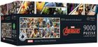 Puzzle Trefl 9000 Avengers Marvel Comic Universe UFT + poster