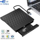 TAOFEDO Lecteur CD DVD externe,USB 3.0 Type C graveur CD DVD+/-RW Pour Ordinateur Compatible avec Windows XP/2003/Vista/7/8/10 Linux Mac OS