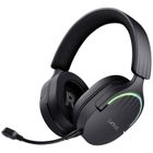 Trust GXT491 FAYZO Gaming Micro-casque supra-auriculaire Bluetooth Virtual Surround noir son surround, Mise en sourdine