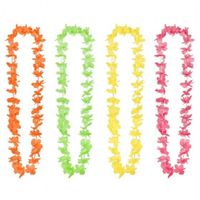 25 Colliers Hawaïens Fluo de Bienvenue Multicolores - Marque - Modèle - Adulte - Mixte - Garantie 2 ans