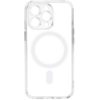 Coque MagSafe pour iPhone 14 Pro Max Rigide Transparent Contour Souple Antichocs