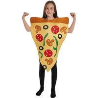 Déguisement pizza enfant - FUNIDELIA - Jaune - Marron - Taille 7-12 ans