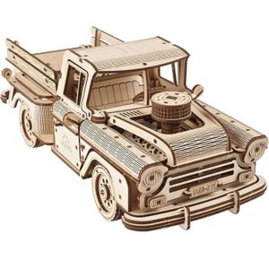 KIT MODÉLISME Puzzle 3D Bois Kit - Camion Classique des années 1