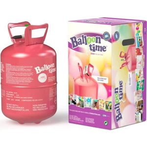 Bouteille Gaz Hélium pour 50 Ballons gonflables, Bonbonne de 0,42m3 -  Grande Bouteille Jetable, ballon pour Anniversaire, Mariage et Fête -  Livraison