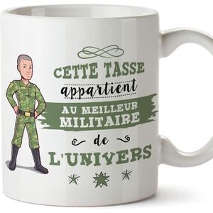 Cadeau personnalisé airborne mug tirelire tasse armée forces armées soldat arme
