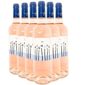 VIN ROSE Les Pignots Bordeaux Rosé 2022 - Lot de 6x75cl - V