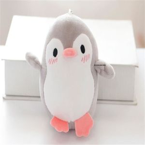 PELUCHE Gris - Jouet pingouin de 10CM, Jouet de poupée Ani