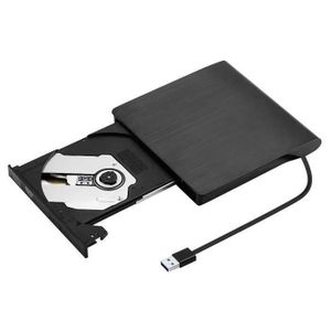 Lecteur Externe Professionnel Ultra-Fin Compact et léger USB 3.0 Writer Player pour Lecteur de CD-ROM pour Ordinateur Portable 
