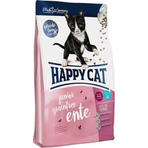 CROQUETTES Nourriture pour chats Happy Cat - Junior - Grainfree Ente (Canard) - 300 g 39248