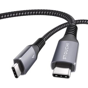 AUTRE PERIPHERIQUE USB  Câble Thunderbolt 4 1M,Câble Tb4 Écran 8K-Double 4