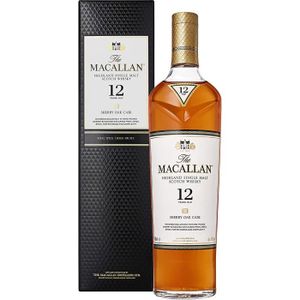 WHISKY BOURBON SCOTCH The Macallan Sherry Oak 12 Ans Old Scotch Whisky, 