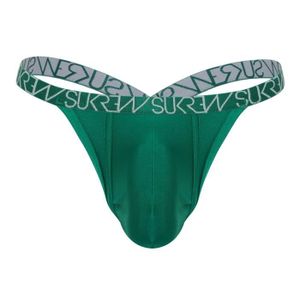 STRING - TANGA Sukrew - Sous-vêtement Hommes - Strings Homme - Bubble Thong Emerald - Vert - 1 x