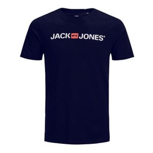 T-SHIRT T-shirt Marine Garçon Jack & Jones Crew Neck