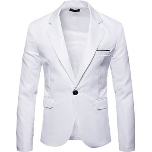 Veste costume blanche homme Cdiscount