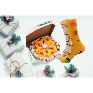 Pizza Box Chaussettes - Idées cadeaux Homme