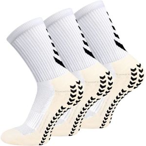 2 Paires De Chaussettes Antidérapantes Pour Sport - Taille Unique 39-46, Idéales Pour Running, Yoga, Foot, Gym - 10
