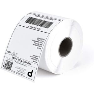 500 étiquettes D'expédition 10 X 15 Cm - Pour Imprimante Thermique - Autocollantes, Imperméables, Définitives - 10