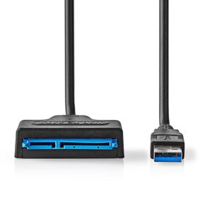 Lot De 2 Supports Métal Pour Disque SSD 2,5" à 3,5" - Montage Dans Tour PC, Fixation Facile, Dissipation Chaleur - 3
