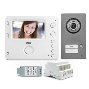 INTERPHONE - VISIOPHONE Urmet - Kit interphone vidéo Mini Note 2 - 1722/93