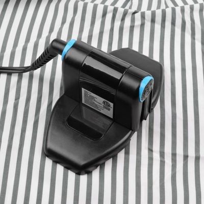 Mini fer à repasser à vapeur pliable pour voyage, 800 W, avec réglage de la température variable, portable, mini fer à repasser à sec et à vapeur (bleu Mini fer à repasser à vapeur pliable pour voyage, 800 W, avec réglage de la température variable, portable, mini fer à repasser à sec et à vapeur (bleu
