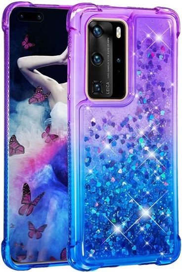 Étui Portefeuille Magnétique Pour Huawei P40 Pro/Pro Plus - Housse En Cuir PU Avec Porte-Cartes - Fonction Stand - 8
