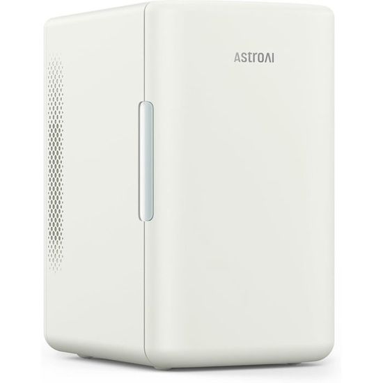 Mini Réfrigérateur SENSIOHOME 10L - Frigo Portable Avec Fonction Chauffante | Pour Voiture, Maison, Vacances | Alimentation AC/DC, Silencieux, Design Noir Moderne
