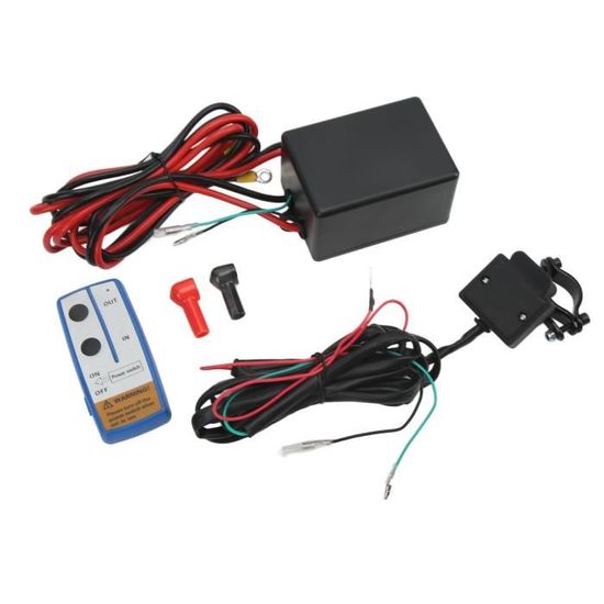Télécommande Filaire Pour Treuil KIMISS - Contrôleur Universel 12V/24V Pour Véhicule Tout-terrain | Installation Plug-and-play