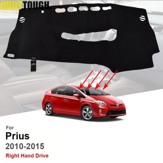 HLELU Tapis Couverture Tableau Bord Voiture Pour Toyota Prius