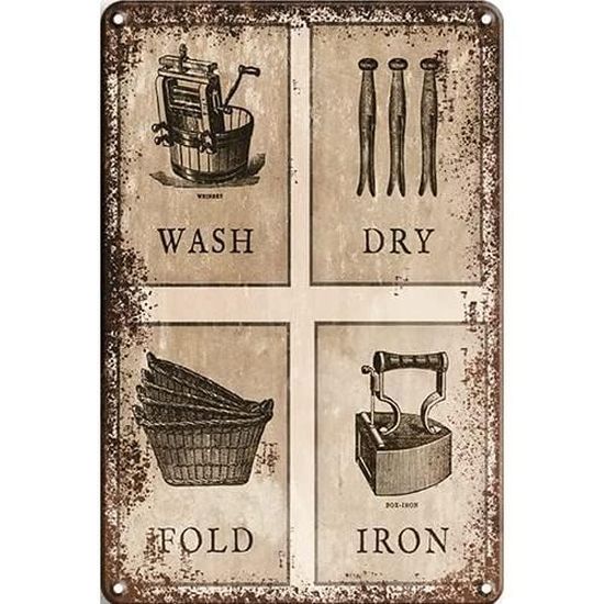 Plaque Métallique Décorative - Tableau Des Doigtés De Flûte - Style Vintage, 20x30 Ou 30x40 Cm, Pour Pub, Garage, Salon