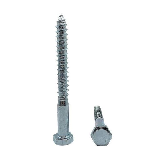 Lot De 5 Vis Hexagonales Din 933 Avec Écrou Et Rondelle En Acier Inoxydable A2 M10 X 30[J1552