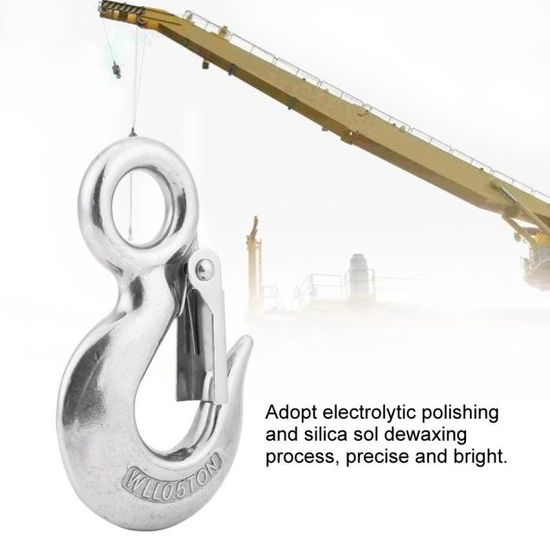 Anneau Pivotant Acier Inox Anneau Pivotant M12 Acier Inoxydable 304 - Porte- Clés 360° Porte-clés Marine