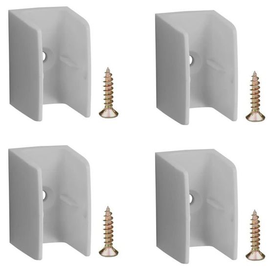 2x Clips Bloqueurs De Manivelle Pour Volet Roulant – Réglables – Gris – Support Guide Manette