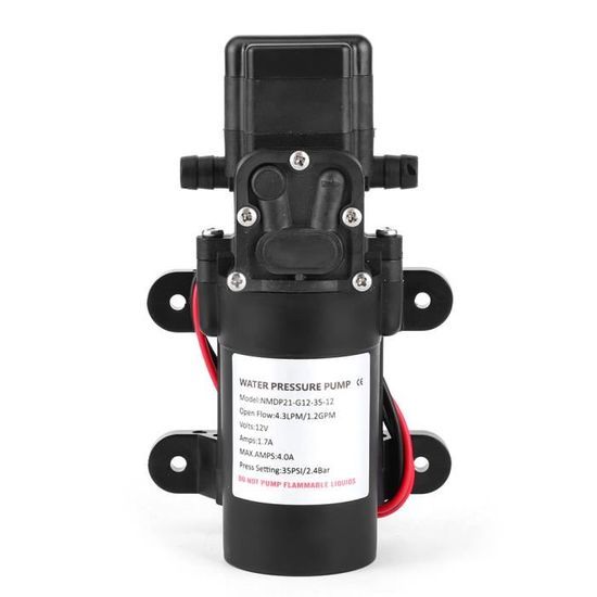 POMPE À EAU AUTO-AMORÇANTE 220V - Haute Pression 160PSI - Pour Agriculture/Maison - Débit 5,5L/min