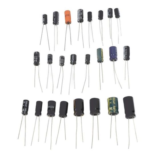 500 Unidades, 0,1uf-1000uf, 24 Tipos De Condensadores Electr | Cuotas
