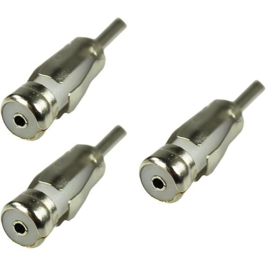 Raccord Fiche Antenne TV 9,5mm Mâle / Mâle - SARL