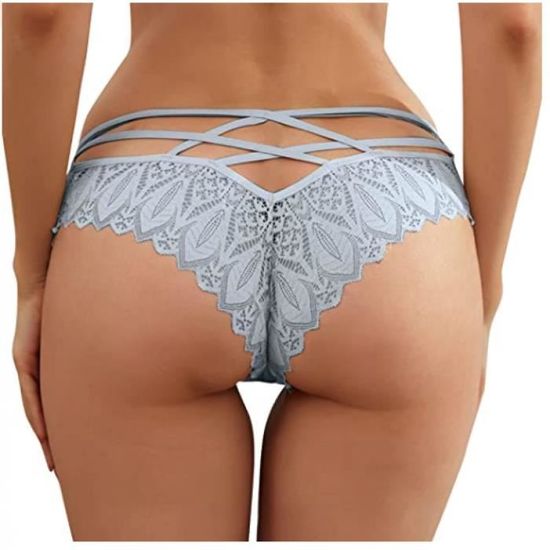 Femme Culotte Hipster Echancree En Dentelle Lot de 2 Khaki Cdiscount Pret a Porter