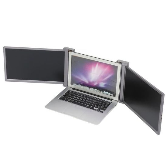 15 Pouces Triple Moniteur Portable, Fhd 1080P Ips Hdr Extension D'Écran