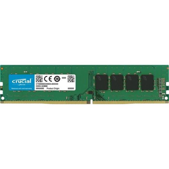 Barrette RAM Apacer 8 Go DDR4 2400 MHz - 76.C102G.D170B - UDIMM - Occasion Testée