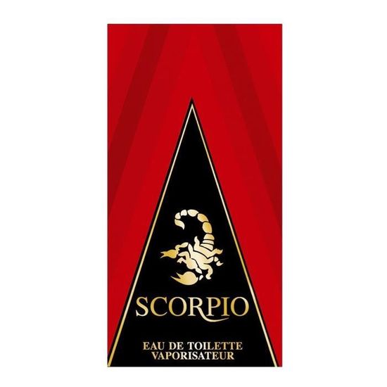 Eau De Toilette Scorpio Noir – Flacon Vaporisateur 75 Ml, Parfum Frais Et Masculin