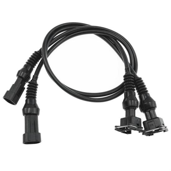 Kit 8 Adaptateurs Connecteur Injecteur Carburant EV6 Vers EV1 - Pour Moteurs LS1 LS2 LS3 LT1 TPI 1982-1992