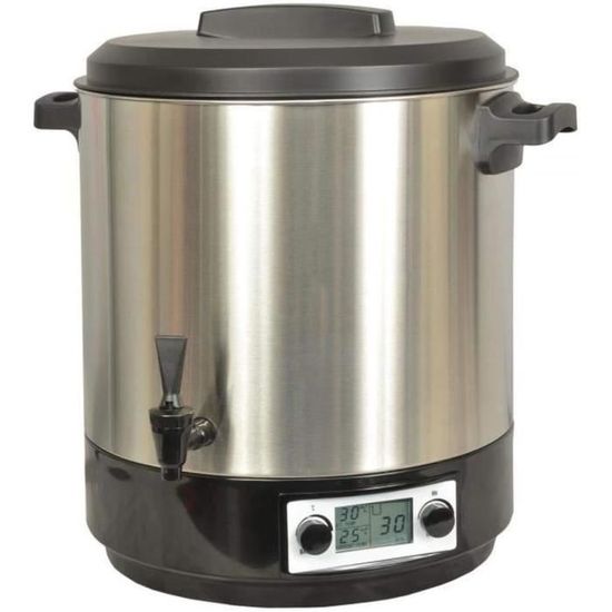 Stérilisateur électrique avec robinet et minuteur 31l 2100w