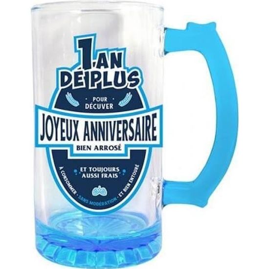 Cbc00b 1 Chope A Biere Joyeux Anniversaire Bleue 50cl Pour Cadeau Achat Vente Verre A Biere Cidre Soldes Sur Cdiscount Des Le Janvier Cdiscount Cbc00b 1 Chope A Biere Joyeux Anniversaire Bleue 50cl Pour Cadeau Achat Vente Verre A Biere Cidre Soldes Sur Cdiscount Des Le Janvier Cdiscount