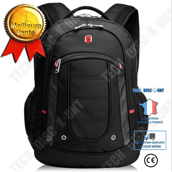 Wenger Synergy Pro Sacoche Ordinateur Portable 17 Pouces - 19L Organisation Optimale