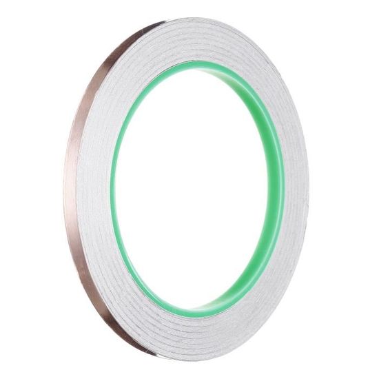 TEMPSA 20m 1PCS Bande Ruban Cuivre Adhésif Conducteur Etanchéité Largeur 6mm Cdiscount Bricolage